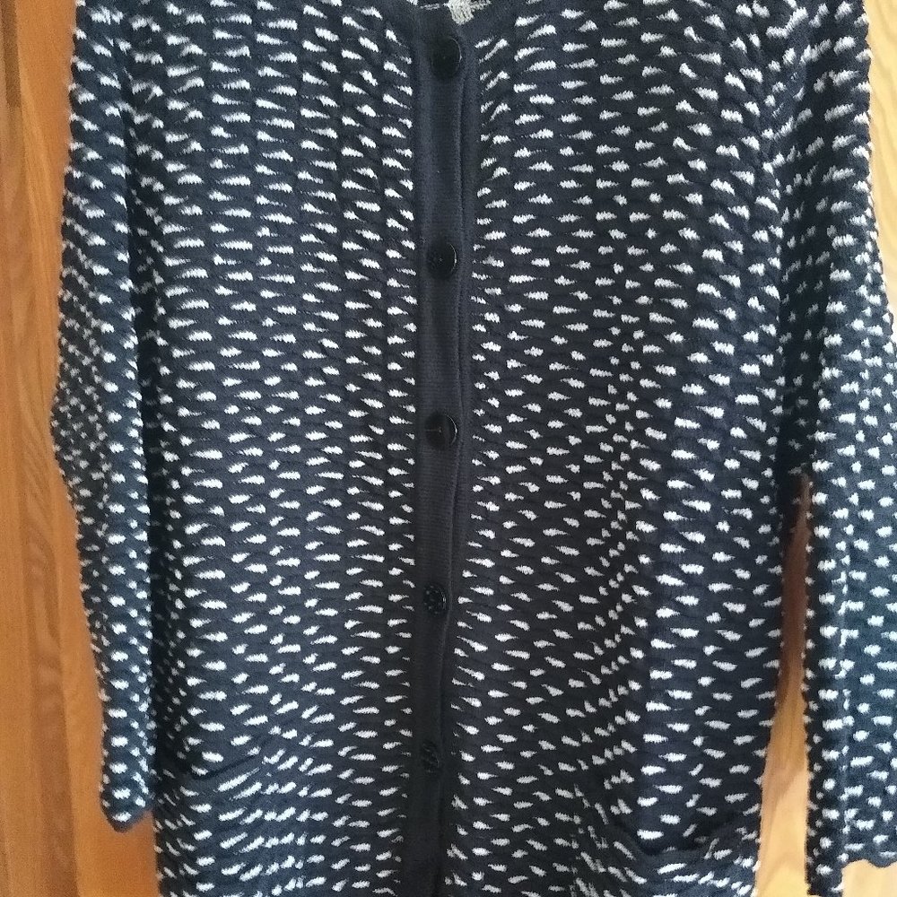 Gispa of Italy, Black/White sweater